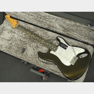 Fender American Ultra II Stratocaster Ebony Fingerboard Texas Tea