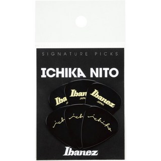 Ibanez【大決算セール】 Ichika Nitoシグネチャー･ピック6枚パック[P1000ICHI-BK]