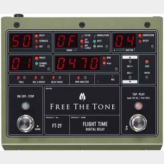 Free The ToneFLIGHT TIME FT-2Y DIGITAL DELAY  フリーザトーン ディレイ【横浜店】