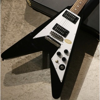 Epiphone 【パーツくすみ特価】Kirk Hammett 1979 Flying V ~Ebony~ #23061521607 【3.45kg】【メタリカ】【池袋店】