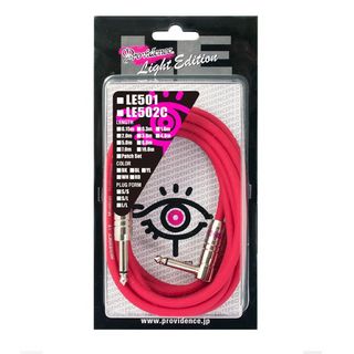 ProvidenceLight Edition Silver Link Guitar Cable LE501 3.0m SL Red【心斎橋店】