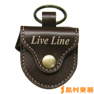 LIVE LINE LPC1200CH レザーピックケース　【チョコレート】