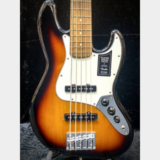 Fender Player Jazz Bass V -3 Color Sunburst/Pau Ferro-【4.39kg】【48回金利0%対象】【送料当社負担】