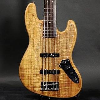 Fender ISHIBASHI FSR MIJ Hybrid II Jazz Bass V Koa Top Natural 【梅田店】