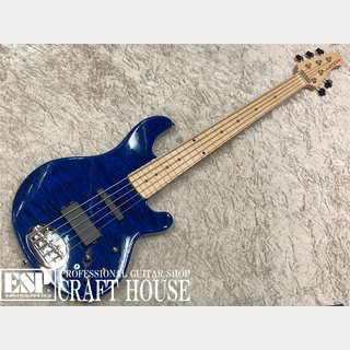 Lakland SL55-94 Deluxe / Blue Translucent / Maple FB