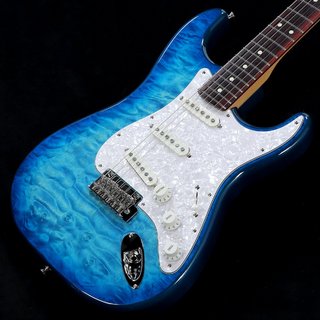 Fender ISHIBASHI FSR Made in Japan Hybrid II Stratocaster Rosewood Transparent Blue Burst(重量:3.49kg)【渋