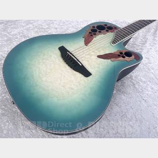 Ovation Celebrity Elite® Exotic Mid Depth CE44X-9B MINT GREEN
