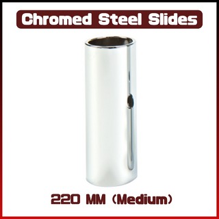 Jim Dunlop Chromed Steel Slides【220 MM(Medium)】