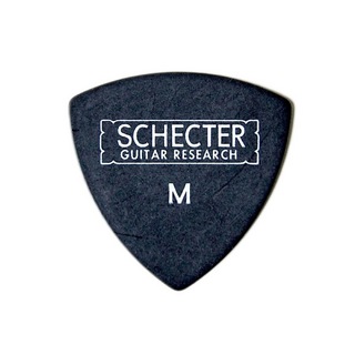 SCHECTERSPD-MP10 BK サンカク型 MEDIUM ポリアセタール ギターピック×10枚