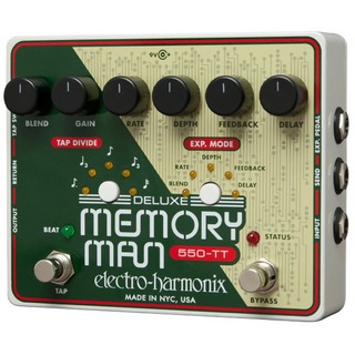 Electro-HarmonixDeluxe Memory Man Tap Tempo 550 アナログディレイ