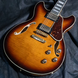 Ibanez エレキギター ブラウン セミホロウボディ 新商品：エレキギター】-Ibanez- セミ/フルホロウの2018ニューモデル全