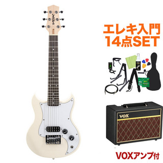 VOXSDC-1 MINI WH ミニエレキギター初心者14点セット 【VOXアンプ付き】 ミニギター