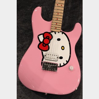 Squier by Fender 【りんご9個分の重さ】Limited Edition Hello Kitty Stratocaster 【超軽量!2.78㎏!】【ハローキティ】