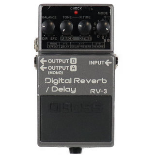 BOSS 【中古】 デジタルリバーブ ディレイ エフェクター BOSS RV-3 Digital Reverb Delay ボス