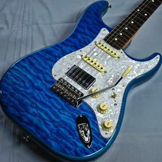 FenderFactory Special Run Made In Japan Traditional 60s Stratocaster SSH Carribian Blue Trans 限定モデル