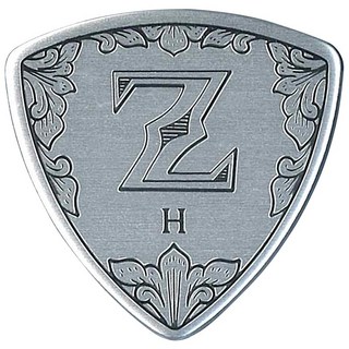 Zemaitis Guitar Picks ×10枚セット ZP06 TR/Heavy (1.00mm) [メタルフロント・デザイン]