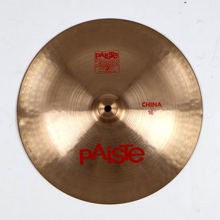 PAiSTe 【中古】 PAISTE パイステ 2002 China 16インチ チャイナシンバル