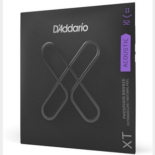 D'Addario XT Series Acoustic Phosphor Bronze Strings XTAPB1152 Custom Light 11-52【池袋店】