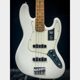 FenderPlayer Jazz Bass -Polar White/Pau Ferro-【4.37kg】【48回金利0%対象】【送料当社負担】