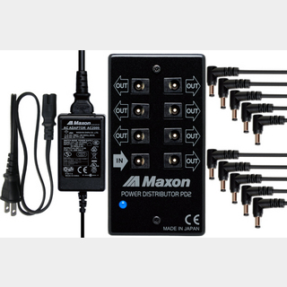 Maxon PS2 Power Supply / PD2(Power Distributor)& AC2009(AC Adaptor)【オンラインストア限定】