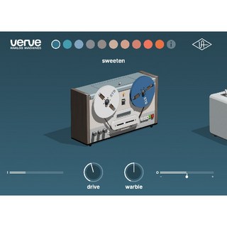 Universal Audio 【Universal Audio Software Octoberセール！】Verve Analog Machines [UAD Native Plugin] (オンライン...