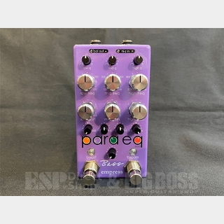 新製品レビュー】Empress Effects／Bass ParaEQ〜ベース用パライコの