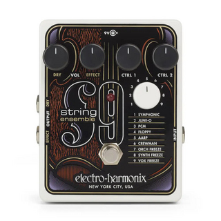 Electro-HarmonixSTRING9 String Ensemble S9 9種類のストリングスサウンドを搭載 ギターエフェクター