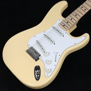 Fender Japan Exclusive Yngwie Malmsteen Signature Stratocaster Yellow White (重量:3.56kg)【渋谷店】