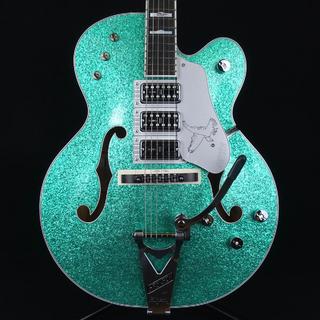 Gretsch G6136T Kenny Falcon II with String-Thru Bigsby Early Summer Green Sparkle