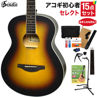 SoldinSFG-15 BSS アコースティックギター 教本・お手入れ用品付きセレクト15点セット