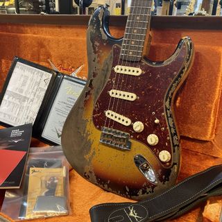 Fender Custom ShopLTD Roasted 1961 Stratocaster Super Heavy Relic Aged 3-Color Sunburst【御茶ノ水FINEST_GUITARS】