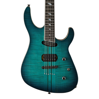 Caparison TAT-Special FM-FX LTD (Limited Edition) Green Flame【フィックスドブリッジ仕様の2024年限定モデル】