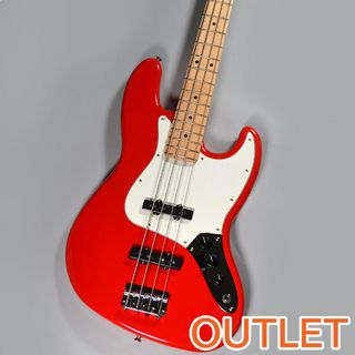 Fender Made in Japan Hybrid II Jazz Bass Maple Fingerboard Modena Red