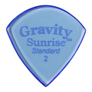 Gravity Guitar Pickssunrise -standard- GSUS2P 2.0mm Blue ピック