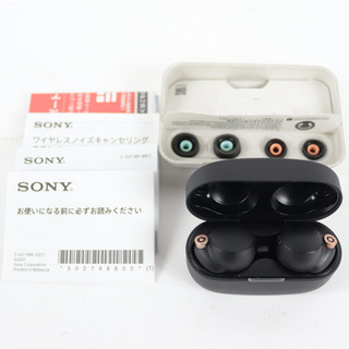 SONY 【中古】 イヤホン ソニー SONY WF-1000XM4 BK ブラック ノイズキャンセリング Bluetoothイヤホン