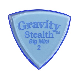 Gravity Guitar PicksStealth -Big Mini- GSSB2P 2.0mm Blue ギターピック