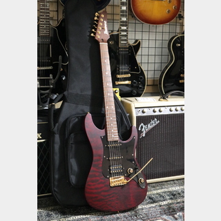 Ibanez SLM10-TRM Transparent Red Matte Scott LePage (Polyphia) Signature Model 2019