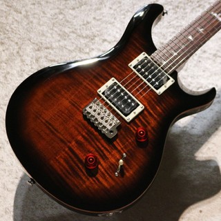 Paul Reed Smith(PRS) 【ワイルド杢個体!】SE Custom24 -Black Gold Burst- #F071865【3.59kg】【入門用にもおススメ】