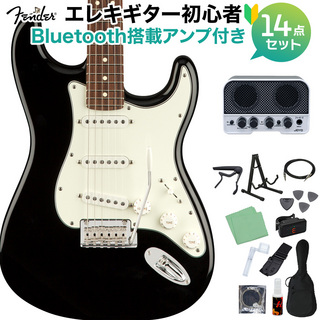 Fender Player Stratocaster PF BLK 初心者セット【Bluetooth搭載アンプ付】