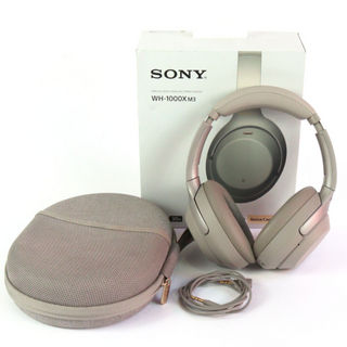 SONY 【中古】 ヘッドホン ソニー SONY WH-1000XM3 SM プラチナシルバー Bluetooth / 有線 ヘッドホン