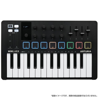 Arturia [在庫限り] MiniLab 3 BK アウトレット ◆送料無料!
