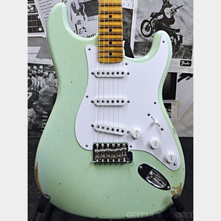 Fender Custom Shop LIMITED EDITION Fat 1954 Stratocaster Relic -Faded Aged Surf Green-