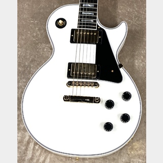 Gibson Custom Shop Les Paul Custom w/Ebony Fingerboard Gloss Alpine White #CS402802【4.61kg】