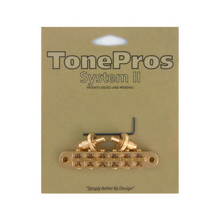 TONE PROSTP6-G Standard Tuneomatic Bridge ゴールド ギター用ブリッジ