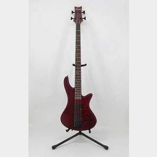 SCHECTER Stiletto Custom-4 Vampyre Red Satin エレキベース 【鹿児島店】