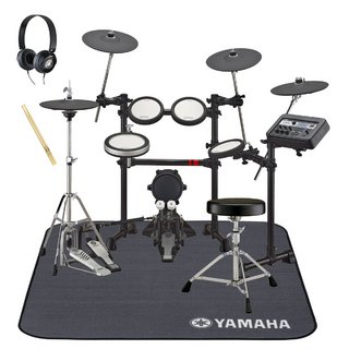 YAMAHA DTX6K3-XUPD ツインペダル すぐに使えるメーカー純正スティックとヘッドホンとマットセット【WEBSHOP】