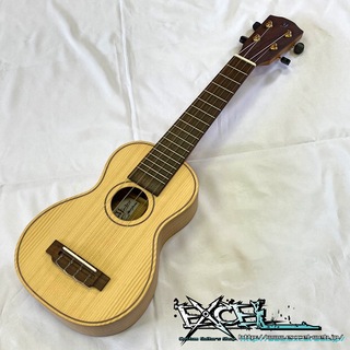 Yokoyama Guitarsyokoyama guitars「UKULELE」YU-MA ソプラノ スプルース/フレイムメイプル