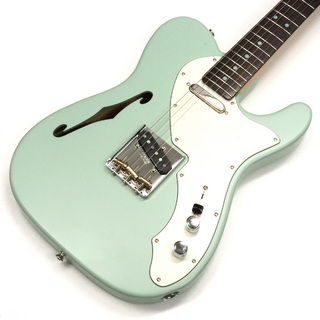 Fender Made in Japan Limited Kusumi Color Telecaster Thinline, Rosewood Fingerboard, Kusumi Green