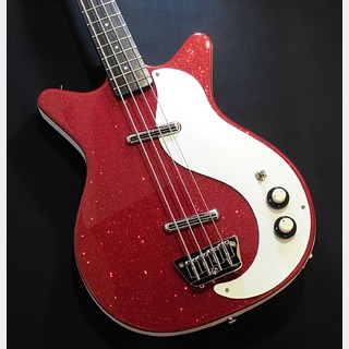 Danelectro 59DC LONGSCALE BASS METALFLAKE RED【限定カラー !! 】