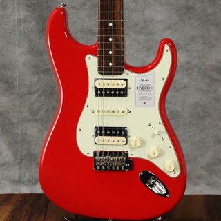 Fender2024 Collection MIJ Hybrid II Stratocaster HSH Rosewood Fingerboard Modena Red  【梅田店】